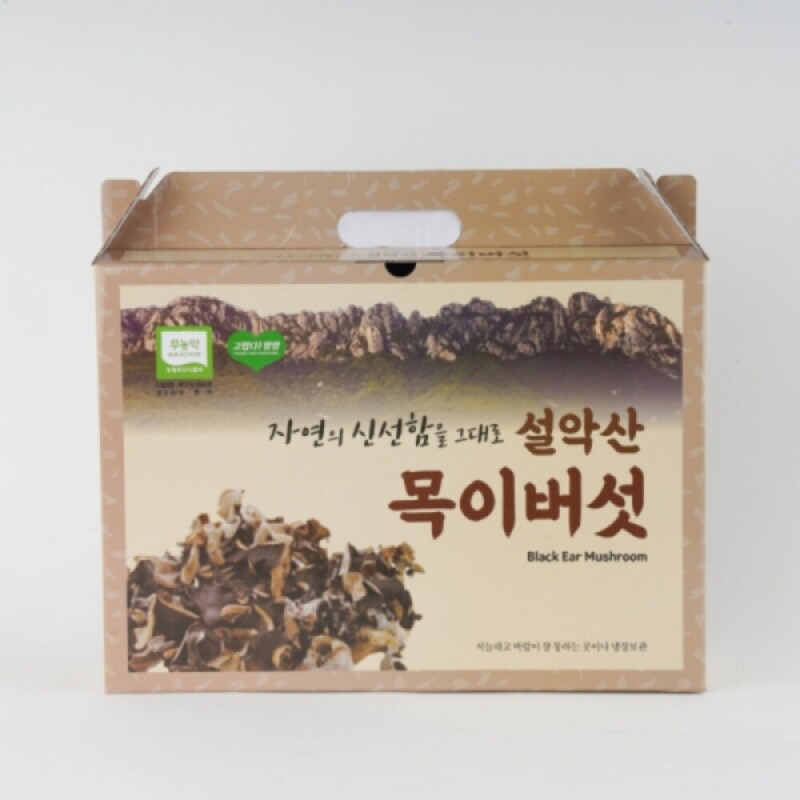 설악산목이버섯,설악산초록농장 건흑목이버섯 선물세트(400g)